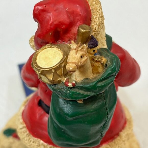 VTG 1998 Shaker Hearth Santa Clause "America" Terra Cotta Cookie Press 4.75" - Picture 12 of 15
